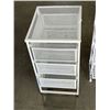 Image 3 : 2 WHITE METAL ORGANIZERS