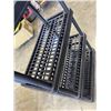 Image 3 : BLACK PLASTIC 5 TIER SHELF UNIT