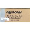 Image 3 : DRAGONN BLACK KNEELING CHAIR WITH BACK SUPPORT