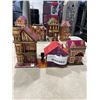 Image 4 : 7 VINTAGE MINIATURE VICTORIAN STYLE HOUSES
