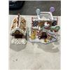 Image 1 : PARTYLITE GINGERBREAD VILLAGE AND GINERGBREAD HOUSE
