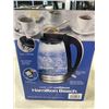 Image 2 : HAMILTON BEACH 1.7L GLASS ELECTRIC KETTLE - TESTED WORKING