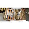 Image 2 : YELLOW MOUNTAIN CHINESE MAHJONG SET, TRAVEL BACKGAMMON SET, MARBLES, AND HUSARIA 3 PLAYER CHESS