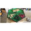Image 3 : YELLOW MOUNTAIN CHINESE MAHJONG SET, TRAVEL BACKGAMMON SET, MARBLES, AND HUSARIA 3 PLAYER CHESS