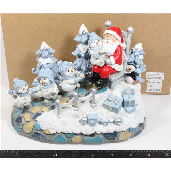 NEW ITEM 39895 SANTA FIGURINE