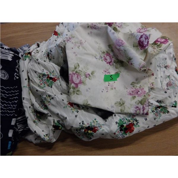 UNCLAIMED STORAGE:  2 BOXES OF ASSORTED SEWING MATERIAL
