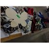 Image 1 : UNCLAIMED STORAGE:  BOX C/W ASSORTED SEWING MATERIAL