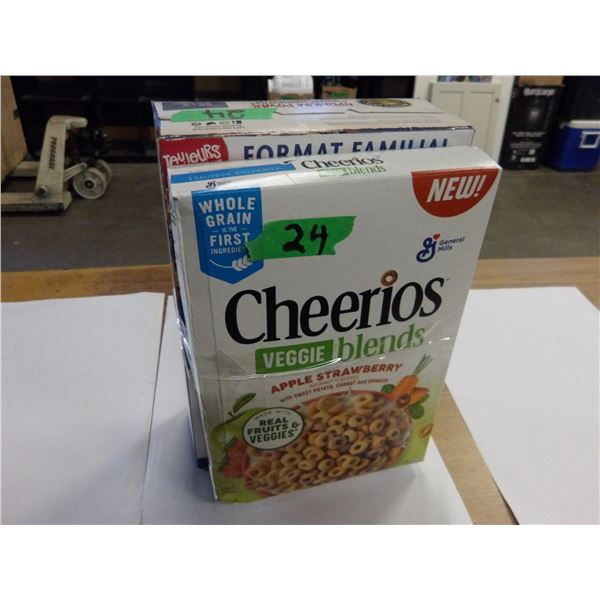 SHELF PULLS (AS IS):  VEGGIE CHEERIO BLEND CEREAL (300G) & KG BOX NATURE PATH CEREAL