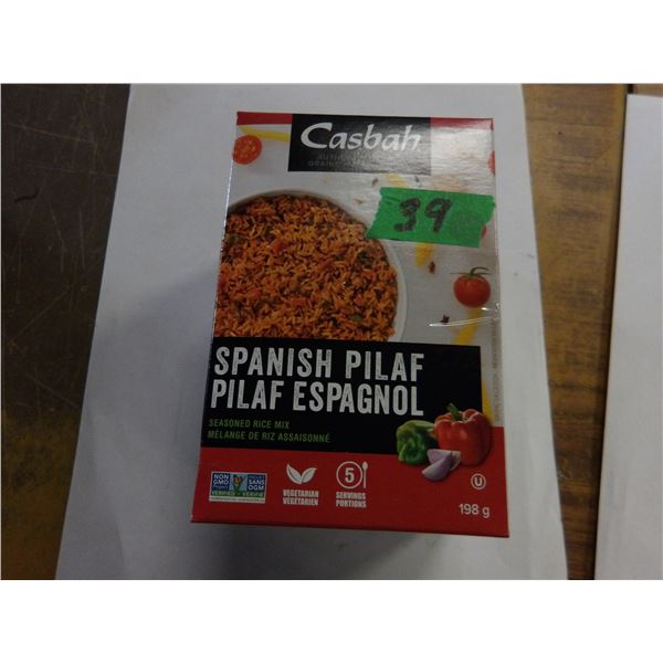 SHELF PULLS (AS IS):  SPANISH PILAF (198G) - 3 BOXES