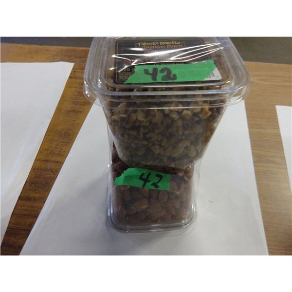 SHELF PULLS (AS IS):  WALNUT PIECES (325G) - 2 PACKAGES