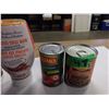 Image 5 : SHELF PULLS (AS IS):  FLAT C/W 7 ASSORTED BOTTLES & TINS OF FOOD (AS PICTURED)