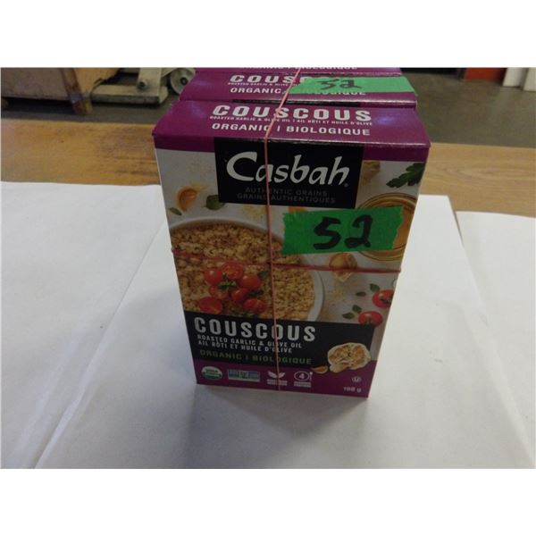 SHELF PULLS (AS IS):  COUSCOUS & ROASTED GARLIC (198G) - 3 BOXES
