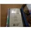 Image 3 : UNCLAIMED STORAGE:  BOX C/W ASSORTMENT OF LARGE ROLLS OF RIBBON