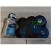 Image 1 : BOX C/W SPRAY PAINT & ASSORTED SANDING DISCS