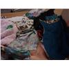 Image 1 : UNCLAIMED STORAGE:  BOX C/W ASSORTED UNFINISHED SEWING PROJECTS