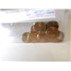 Image 1 : LOT OF 10 AU UNCIRCULATED LAST OF USA LINCOLN PENNIES