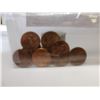 Image 2 : LOT OF 10 AU UNCIRCULATED LAST OF USA LINCOLN PENNIES