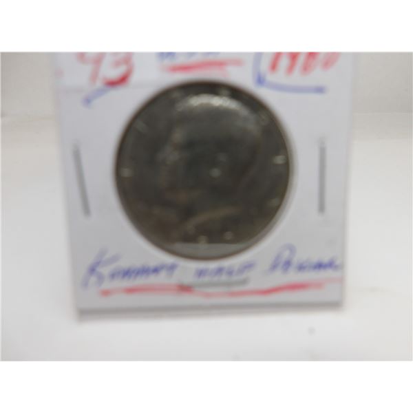 1980 USA KENNEDY LIBERTY HALF DOLLAR