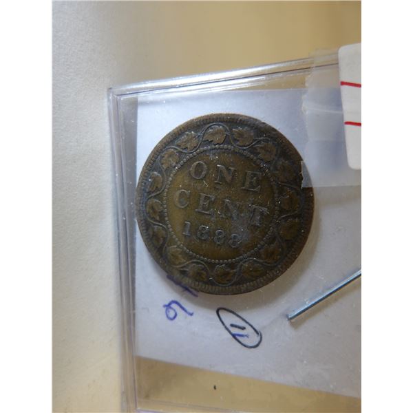 1888 CANADA VICTORIAN LARGE PENNY