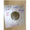 Image 3 : 1943 WORLD WAR CANADA VICTORIAN TOMBAC NICKEL