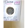 Image 3 : 1903 CANADA KING EDWARD VII SILVER FIVE CENT