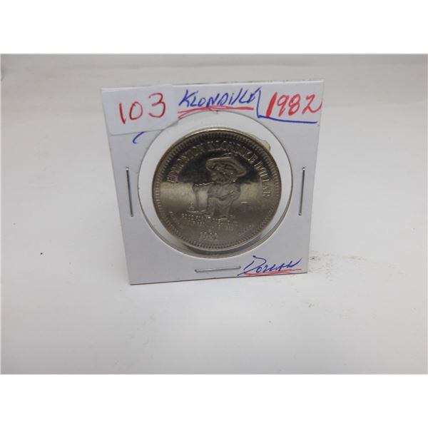 1982 CANADA KLONDIKE DOLLAR