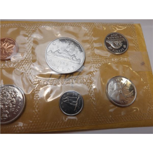 1969 PROOF CANADA MINT SEALED COIN