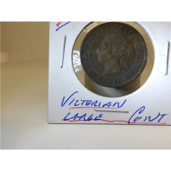 1897 CANADA VICTORIAN LARGE PENNY