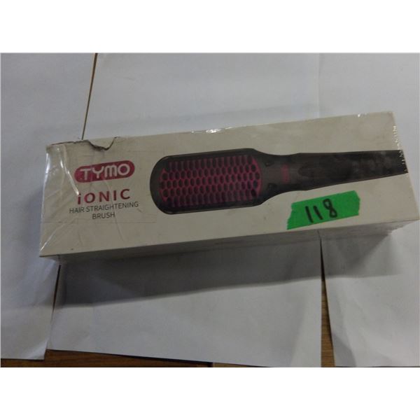 SHELF PULLS (AS IS):  TYMO STRAIGHTENING BRUSH