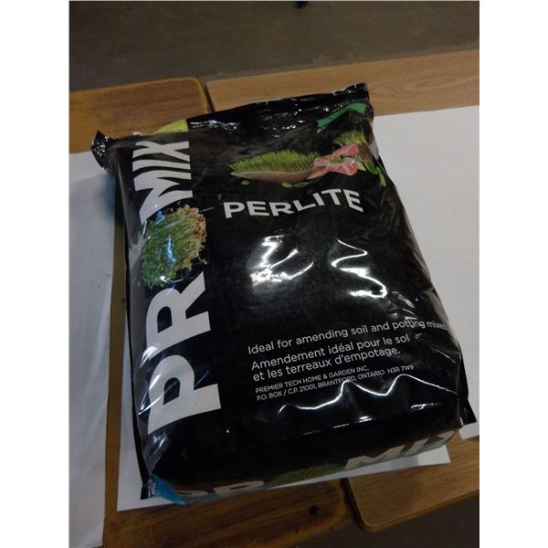 SHELF PULLS (AS IS):  BAG OF PERILITE