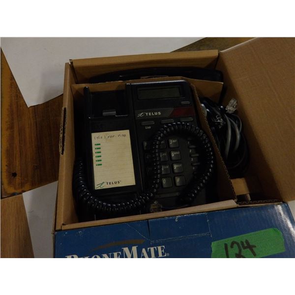SHELF PULLS (AS IS):  PHONE MATE PHONE SYSTEM