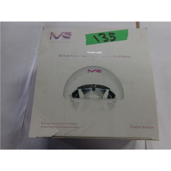 SHELF PULLS (AS IS):  GEL NAIL DRYER