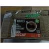 Image 1 : SHELF PULLS (AS IS):  CASE OF 100 MAUDS DECAF DARK ROAST KEURIG PODS