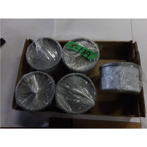 SHELF PULLS (AS IS):  5 CANS OF DERMATOL OXIDE WAX
