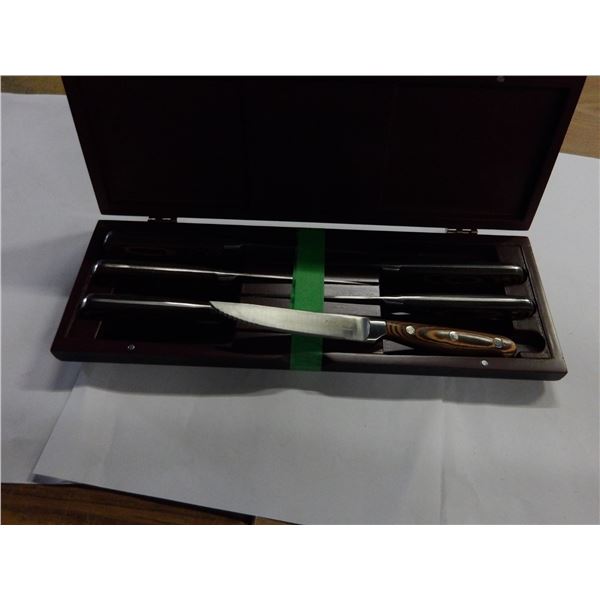 ESTATE:  SET OF 6 KNIVES C/W CASE