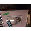 Image 6 : SHELF PULLS (AS IS):  SILVERWARE, TINS, PICTURES, ETC