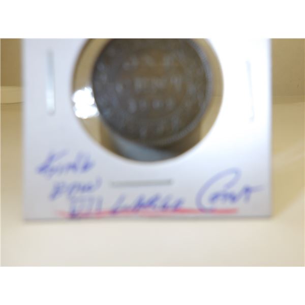 1902 CANADA KING EDWARD VII LARGE PENNY