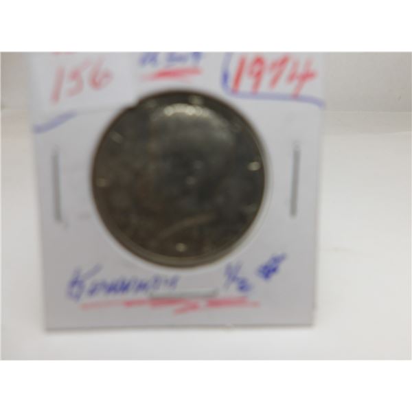 1974 USA KENNEDY HALF DOLLAR