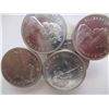 Image 6 : 5 - CH/BU 1967 RABBIT CANADA NICKELS