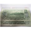 Image 2 : 1973 SET SEQUENTIAL SERIAL NUMBERS LAST OF CANADA $1 BILLS