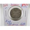 Image 1 : 1910 CANADA KING EDWARD VII SILVER QUARTER