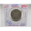 Image 3 : 1910 CANADA KING EDWARD VII SILVER QUARTER