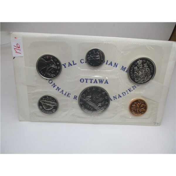 1972 PROOF MINT SEALED CANADA COIN SET