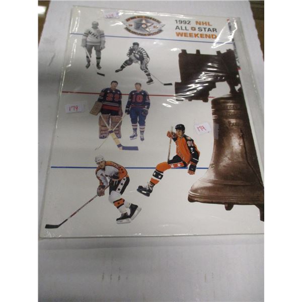 1992 NHL ALLSTAR HOCKEY CATALOG