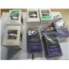Image 1 : ESTATE:  BOX C/W CHRISTMAS DECORATIONS, 3 LEVELLING KIT, ETC