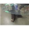 Image 2 : GLASS TOP COFFEE TABLE