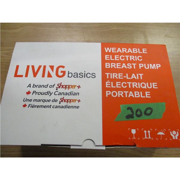 SHELF PULLS (AS IS):  ELECTRIC BREAST PUMP