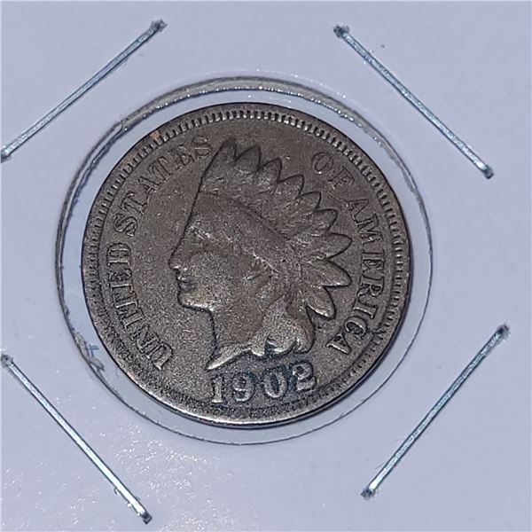 1902 INDIAN HEAD PENNY