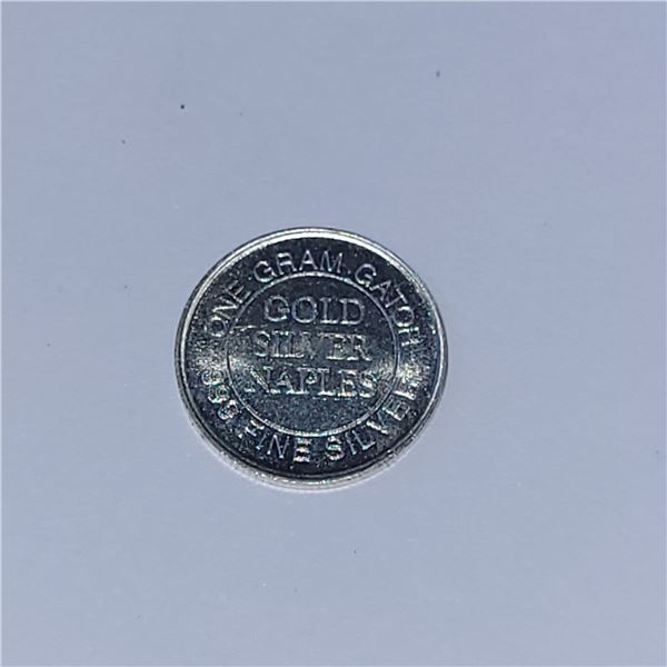999 FINE PURE SILVER 1 GRAM COIN