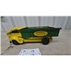 Image 3 : Vintage Lincoln Toys Pressed Steel "Lincoln Construction Company" Dump Truck, Late 1940s-1950s, 13”